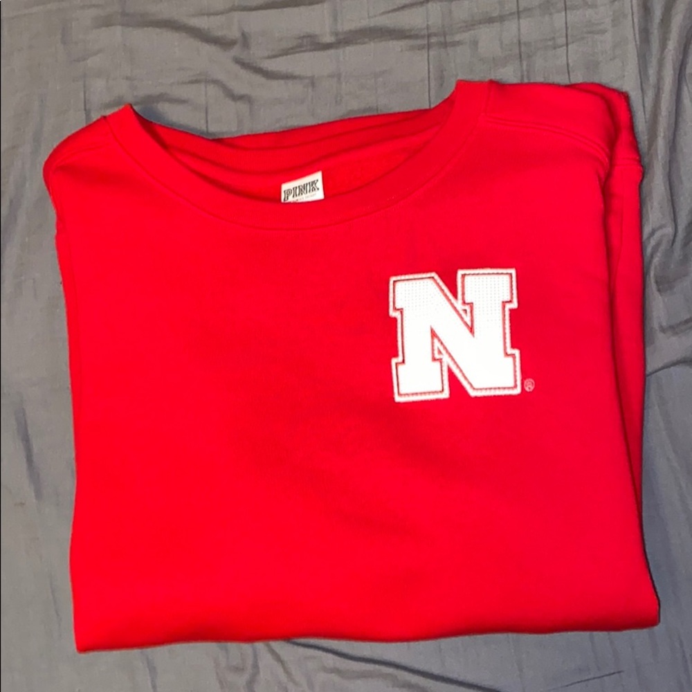 Nebraska Huskers PINK Sweatshirt